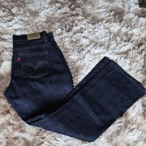 Levi's Dark Blue Boot Cut Jeans